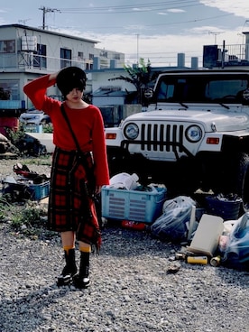 Misakiさん（レディース・154cm）の冬コーディネート