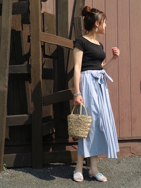 ❁Hana❁さん（レディース・155cm）の夏コーディネート