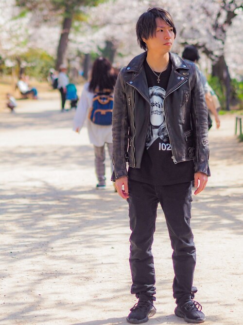 lewis leathers comme des garcons