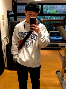 「アイテム（ニットキャップ/ビーニー）」を使った、TOMOさん（メンズ・165cm・20代）の春コーディネート