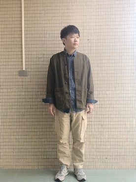 zivyehさん（メンズ・165cm）の冬コーディネート