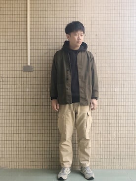 zivyehさん（メンズ・165cm）の冬コーディネート