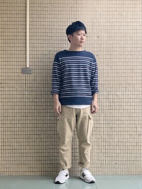 「khaki」｜zivyehさん（メンズ・165cm）の春コーディネート