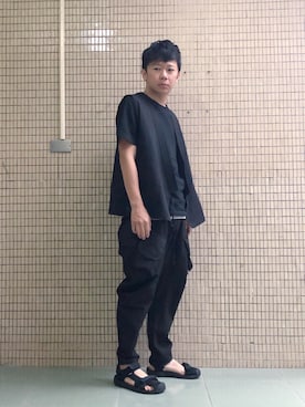 「teva風」｜zivyehさん（メンズ・165cm）の春コーディネート