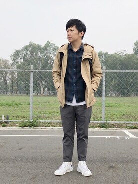 「ESPRIT（エスプリ）のアイテム」を使った、zivyehさん（メンズ・165cm）の春コーディネート