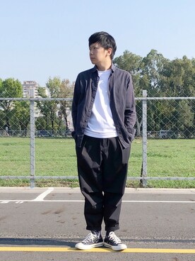 「ESPRIT（エスプリ）のアイテム」を使った、zivyehさん（メンズ・165cm）の春コーディネート