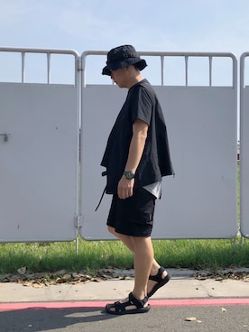 「teva風」｜zivyehさん（メンズ・165cm）の春コーディネート