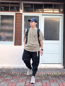 「NIKEACG」｜「アイテム（キャップ）」を使った、zivyehさん（メンズ・165cm）の秋コーディネート