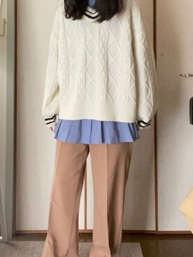 yplypl042さん（レディース・153cm）の冬コーディネート