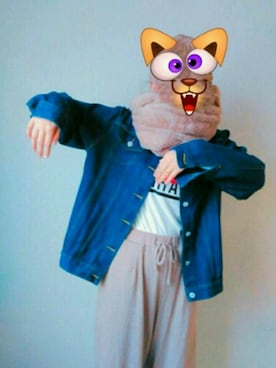 「wearhalloween2017」｜「アイテム（キャップ）」を使った、うまるさん（レディース・165cm）の秋コーディネート