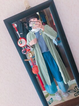 「poudoudou（プードゥドゥ）のアイテム」を使った、れたすさん（レディース・160cm）の冬コーディネート