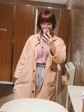 「poudoudou（プードゥドゥ）のアイテム」を使った、れたすさん（レディース・160cm）の冬コーディネート