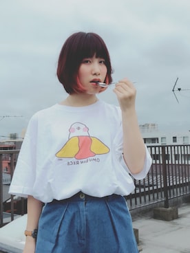 「poudoudou（プードゥドゥ）のアイテム」を使った、れたすさん（レディース・160cm）の冬コーディネート