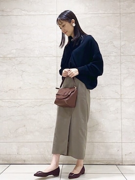 「kakatoo（カカトゥ）のアイテム」を使った、yunaさん（レディース・161cm）の秋コーディネート