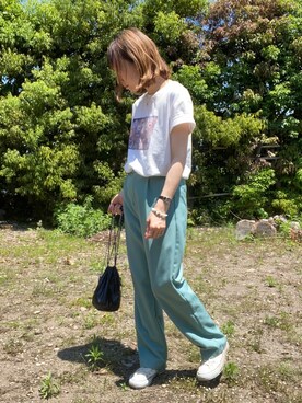 さ〜こさん（レディース・156cm）の春コーディネート