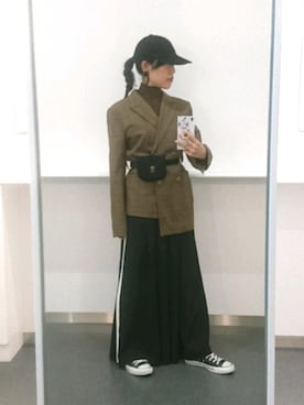 「ANDERSSON BELL（アンダースンベル）のアイテム」を使った、kikiさん（レディース・158cm）の秋コーディネート
