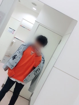 「UNIF（ユニフ）のアイテム（トップス）」を使った、酸素No℃さん（メンズ・170cm）の冬コーディネート