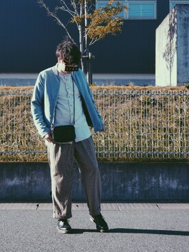 「SENSE OF PLACE by URBAN RESEAR」｜「アイテム（ブルゾン）」を使った、tummyshigeさん（メンズ・176cm）の秋コーディネート