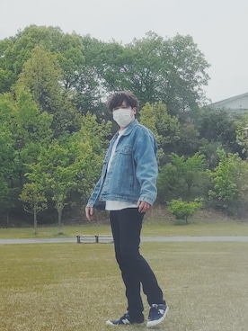 「WARNER BROS.（ワーナーブラザース）のアイテム」を使った、tummyshigeさん（メンズ・176cm）の春コーディネート