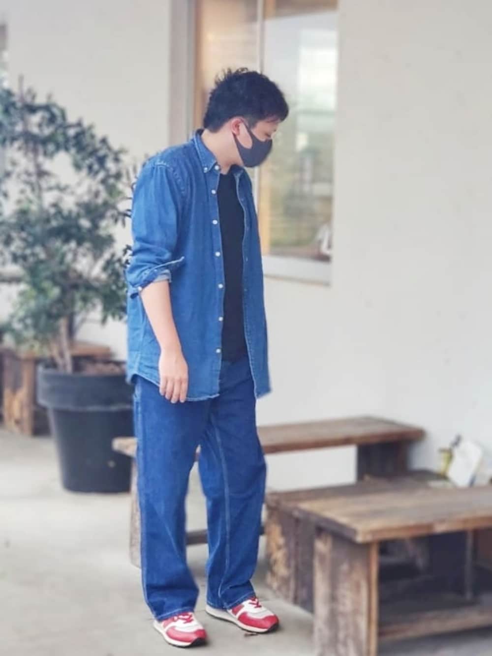 POLO RALPH LAURENのアイテムを使った「デニムセットアップ」の