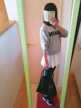 アキさん（レディース・157cm）の春コーディネート