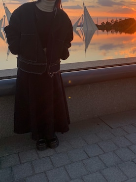 しちゃん。さん（レディース・155cm）の冬コーディネート