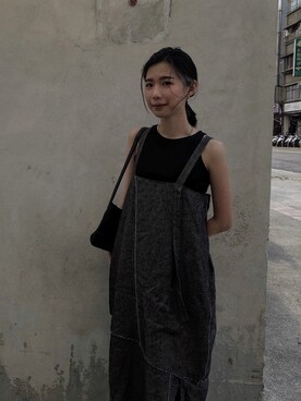 「TRAN泉（トラン）のアイテム」を使った、Belle.Jaoさん（レディース・160cm）の春コーディネート