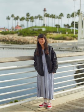 丸山理奈さんのコーディネート