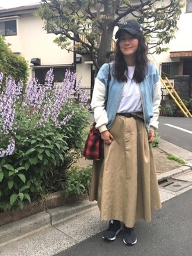丸山理奈さんのコーディネート