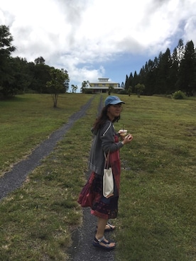 丸山理奈さんのコーディネート