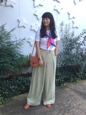 丸山理奈さんのコーディネート