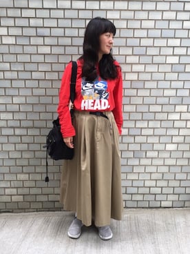 丸山理奈さんのコーディネート