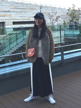 丸山理奈さんのコーディネート