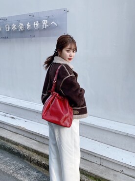 はるひまるさん(レディース・158cm)の冬コーディネート