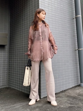 はるひまるさん（レディース・158cm）の秋コーディネート