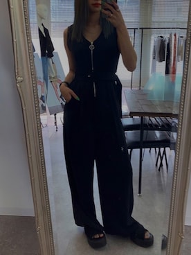 「MARC JACOBS（マークジェイコブス）のアイテム（デジタル腕時計）」を使った、はるちょすさん（レディース・163cm）の夏コーディネート