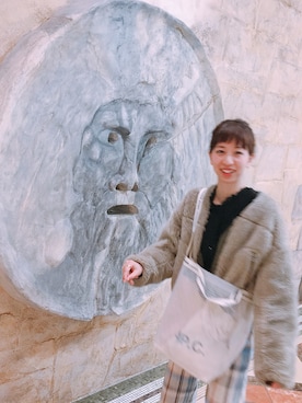 「MACPHEE（マカフィー）のアイテム（ブルゾン）」を使った、memeさん（レディース・162cm）の春コーディネート