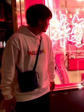 「THE BROWN BUFFALO（ザブラウンバッファロー）のアイテム」を使った、アル-ヒトさん（メンズ・168cm）の冬コーディネート