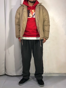 「and it_（アンドイット）のアイテム」を使った、アル-ヒトさん（メンズ・168cm）の冬コーディネート