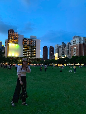 倪さんのコーディネート