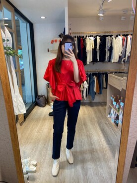 倪さんのコーディネート