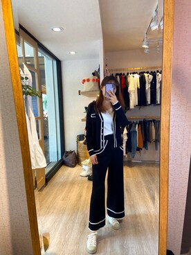 倪さんのコーディネート