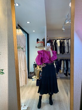 倪さんのコーディネート