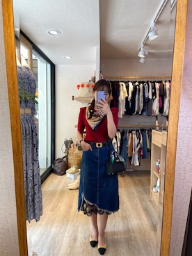 倪さんのコーディネート