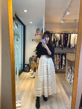 倪さんのコーディネート