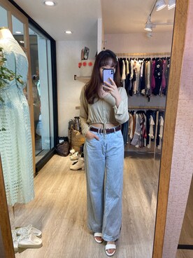 倪さんのコーディネート