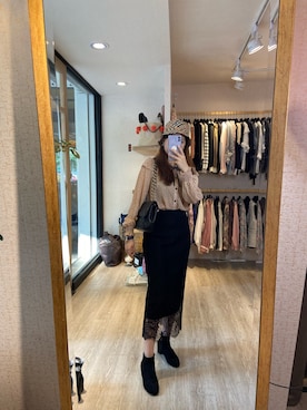 倪さんのコーディネート