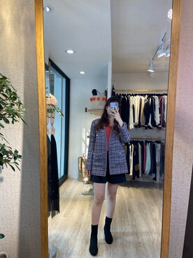 倪さんのコーディネート