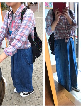 hamさん（レディース・157cm）の春コーディネート