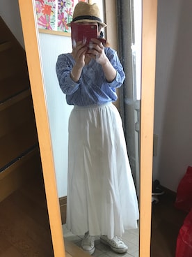 hamさん（レディース・157cm）の夏コーディネート